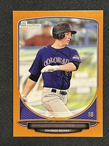 Ryan McMahon 2013 Bowman Draft Orange /250 #BDPP31 Colorado Rockies