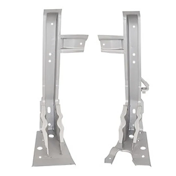 1966 67 Chevy II Nova Firewall to Floor Brace Pair Weld Through Primer Dynacorn Foto 1 de 2