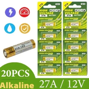 5-20 sztuk 27A 12V Bateria alkaliczna G27A MN27 MS27 GP27A A27 V27GA A27BP K27A VR27  - Zdjęcie 1 z 15