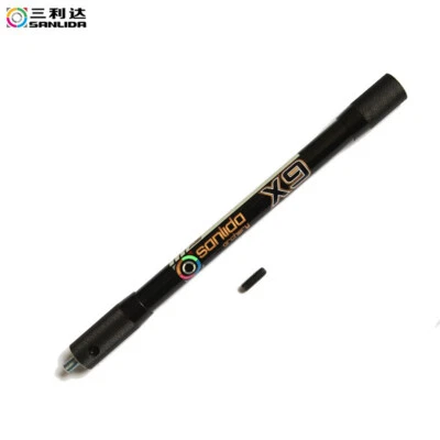 Barra lateral estabilizadora de arco compuesto Sanlida X9 11"/12" fibra de carbono tiro al objetivo Foto 1 de 4