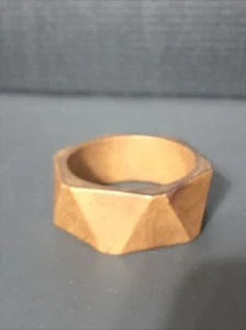Triangle Design Wooden Bangle - Picture 1 of 4