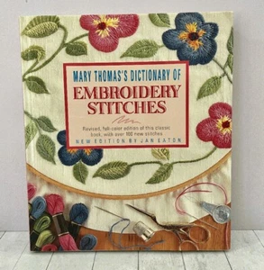 Mary Thomas Dictionary of Embroidery Revised Hardcover Ed, Full-Color 1989 - Imagen 1 de 5