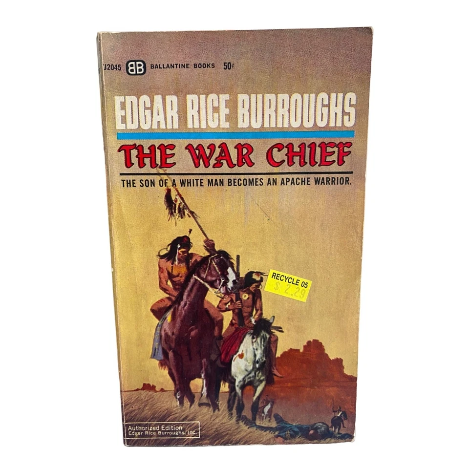 The War chief Edgar Rice Burroughs Sci-Fi Fantasy Paperback Book Vintage Foto 1 de 4
