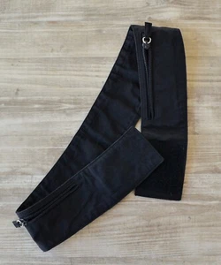 1999 Vintage PRADA Tasche Nylon Hüfttaschen schwarz Vecro Gürteltaschen Reißverschluss - Bild 1 von 8