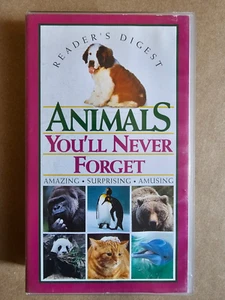 Animals You’ll Never Forget: Readers Digest (VHS PAL, 1994) - Picture 1 of 6