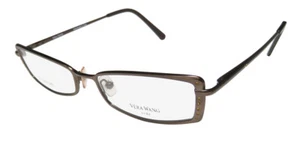 NEW VERA WANG LUXE TRILOGY I EYEWEAR CH WOMENS FULL-RIM DESIGNER TITANIUM - Picture 1 of 8