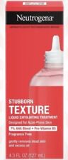 Neutrogena Stubborn Texture Liquid Exfoliating Treatment Acne Prone Skin 4.3 oz