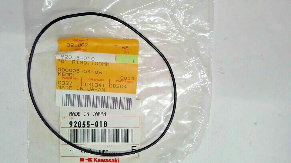 Junta tórica NOS OEM Kawasaki C2 G3 G4 G5 MC1 KD100 KD80 KE100 92055-010 Foto 1 de 4