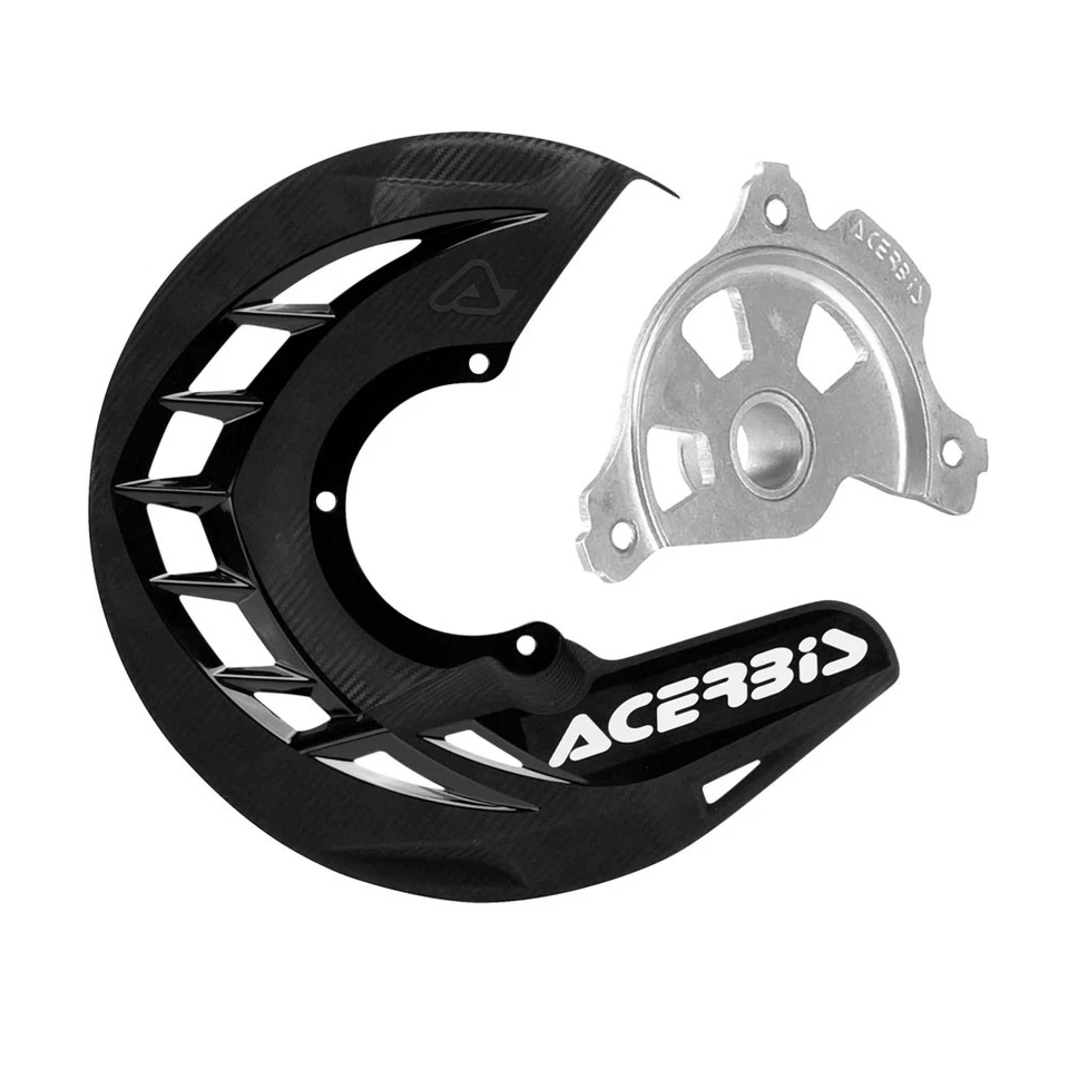 Acerbis X-Brake Front Disc Cover with Mounting Kit Black For KTM 150 XC-W Foto 1 de 4