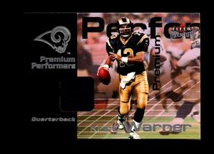 2001 Fleer Premium #NNO Kurt Warner Premium Performers Jerseys MEM,/900 - Picture 1 of 2