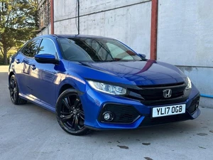 2017 Honda Civic 1.0 VTEC Turbo SR CVT Euro 6 (s/s) 5dr HATCHBACK Petrol Automat - Picture 1 of 24