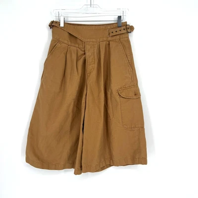 Culottes Banana Republic Explorer para mujer S cargo lino pierna ancha utilitario Gorpcore Foto 1 de 4