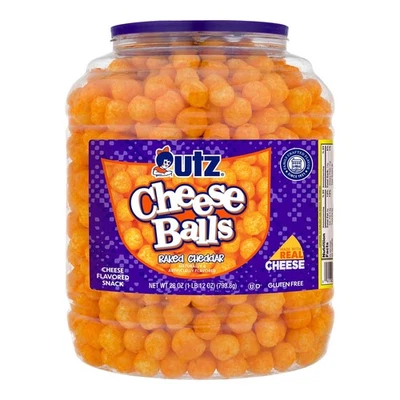 Utz Cheeseball Barrel (28 Ounce) Foto 1 de 4