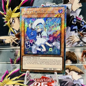 Yugioh LiveTwin Lil-la RA04-EN036 Platino Secreto Raro 1ª Edición Casi Como Nuevo - Imagen 1 de 2