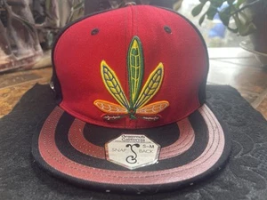 Grassroots California Snapback Hat Lid (Chicago Bowls/ 420 Pot Leaf) Stash Spot - Picture 1 of 10