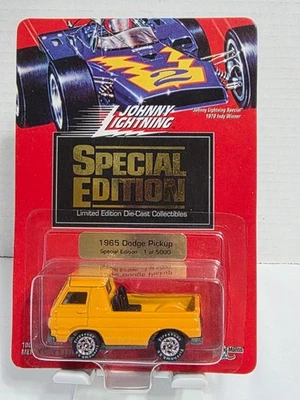 1965 DODGE PICKUP TRUCK YELLOW ORANGE JOHNNY LIGHTNING DIECAST SPECIAL EDITION - Image 1 of 4