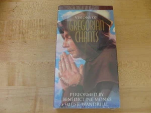 Benedictine Monks Gregorian Chants VHS Sealed - Picture 1 of 1
