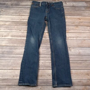 Quiksilver Jungen 26 W 12 R Skinny Jeans leicht distressed blau Denim - Bild 1 von 5