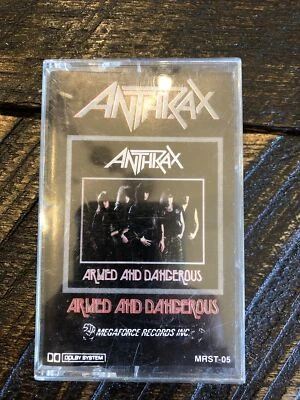 Anthrax - Armed And Dangerous cassette tape vintage original release 1985 - Image 1 of 4
