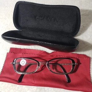 Chanel 2158 MARCOS DE GAFAS 428 Plata Transparente Negro 48 18-135 Italia con Estuche - Imagen 1 de 12