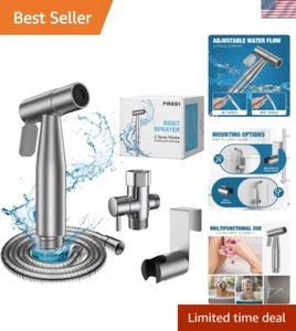 High-Quality Stainless Steel Handheld Bidet Sprayer with Adjustable Pressure - Picture 1 of 8