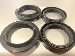  FORK DUST WIPER SEALS REBUILD KIT 4 pack - Yamaha Suzuki Kawasaki  - Picture 1 of 12