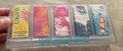 Escada Edición Coleccionista Eau De Toilette Set de Regalo de 5 Mini Tamaño 5x 0.14fl/4ml Foto 1 de 3