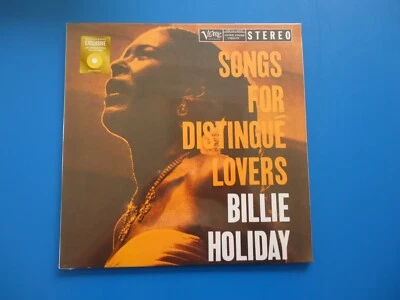 Billie Holiday Songs For Distingue Lovers LP (2019) NEW Yellow Vinyl - Image 1 of 3