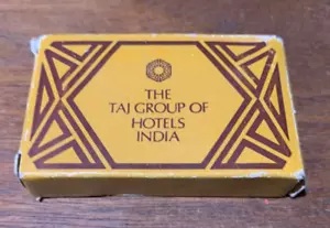 Vintage Taj Group Hotels Indien, Hynotique Probe Seife in Box, Max Factor - Bild 1 von 3