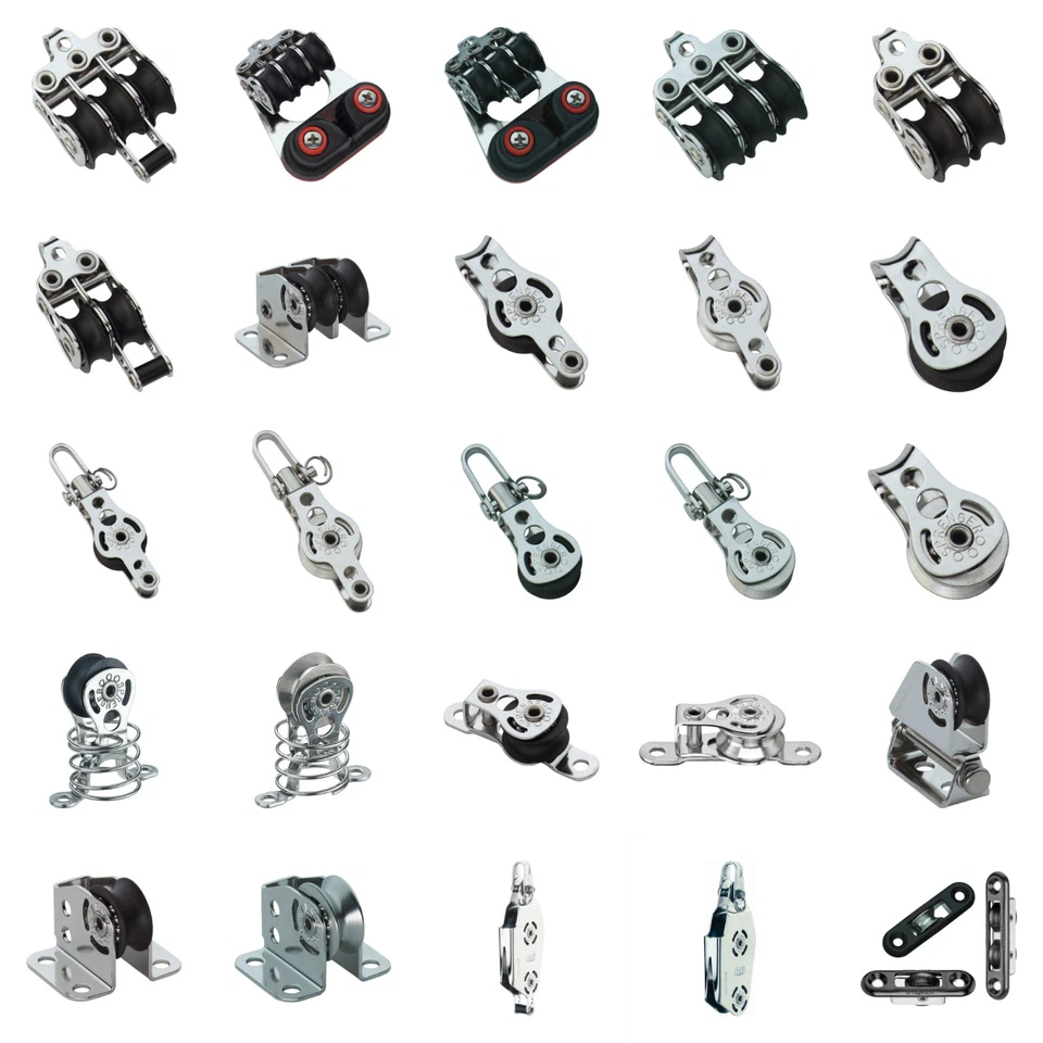 HS Sprenger Micro XS Blockserie Umlenkrolle 6mm Blöcke Blockseilrolle Kugellager