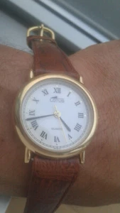 Lotus 6712/4 JUNIOR ROMAN NUMBERS VINTAGE COLLECTION WATCH NOS UHR MONTRE - Imagen 1 de 12
