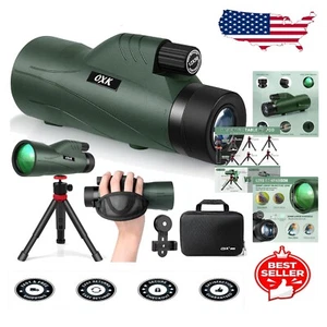 High-Performance 12x Monocular Telescope - Ideal for Bird Watching & Camping - Picture 1 of 9