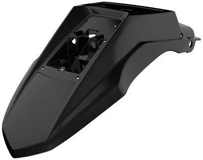 Polisport Black Rear Fender For Kawasaki KLR 650 08-18 8554900001 - Image 1 of 1