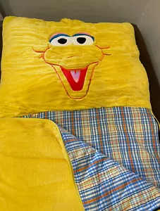 NEW Sesame Street Big Bird Toddler Sleeping Bag – Kids Bedding, Cozy & Fun - Picture 1 of 5