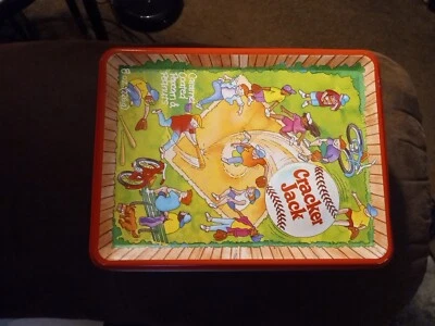 Cracker Jack Tin Limited Edition Canister 1994 Empty/$25 - Image 1 of 4