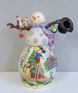 Jim Shore Disney Showcase Mischief and Merriment 4046019 Mickey Enesco Holiday - Picture 1 of 3