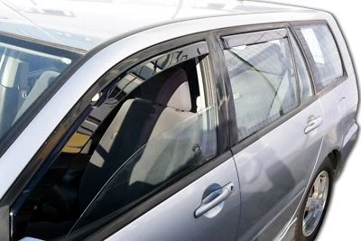 Deflectores de viento para Mitsubishi Lancer 2004-2007 5 puertas Estate juego de 4 piezas Heko - Imagen 1 de 4