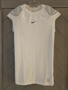 Nike Pro Hyperstrong 2 Pad compression Shirt Size XXL 2 XL White Gray Grey NWT - Picture 1 of 6
