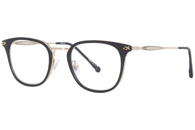 Matsuda M3113 BG-MBK Titanium Eyeglasses Men's Matte Black/Gold Full Rim 50mm - Image 1 of 4