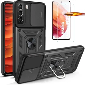 Coque pour Samsung Galaxy S22 Ultra S22 S21 FE S21 Antichoc + 2 Verres Trempés - Afbeelding 1 van 15