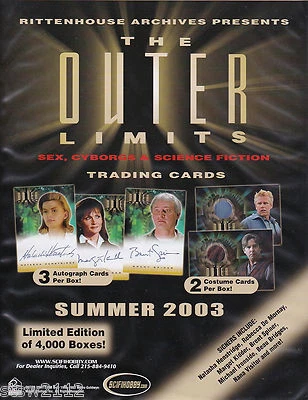 OUTER LIMITS SEX CYBORGS & SF MASTER SET AUTÓGRAFOS DISFRACES SET EXPANSIÓN+++ Foto 1 de 4