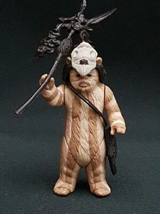 Star Wars Figure Vintage Logray Ewok Medicine Man 1983 Macau Mint Darker Stripes - Picture 1 of 12