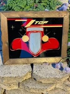 zz top espejo promo años 70 - Imagen 1 de 2