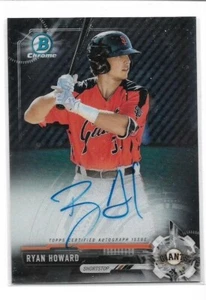 Ryan Howard 2017 Bowman Chrome  ON CARD auto  SAN FRANSISCO GIANTS - Picture 1 of 1