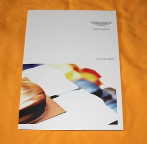 Aston Martin Colour & Trim 2011 Prospekt Brochure Catalog Prospetto Prospecto - Bild 1 von 2