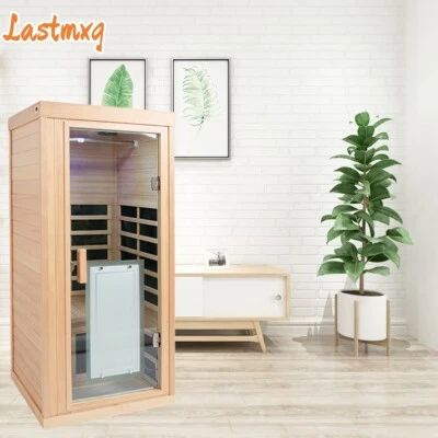 Far Infrared Sauna Room Personal Steam Sauna Heated Tent Home Spa Detox Therapy - Image 1 of 4