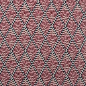 TELA DE ALGODÓN GEOMÉTRICO ROBERT ALLEN RHOMBI FORMAS FUCSIA ROSA AZUL POR YARDA 54"W - Imagen 1 de 6