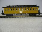 HO scale old time Civil War yellow and black USMRR passenger coach no.38!!