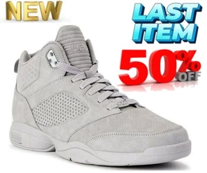 FUBU Men's SIZE 7 Zone High-top Basketball Shoes color GRAY NEW - Picture 1 of 17
