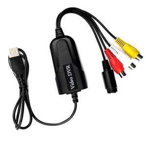3X(CVBS Converter USB Video Capture Card USB 2.0 Audio Video Converter1029 - Afbeelding 1 van 7